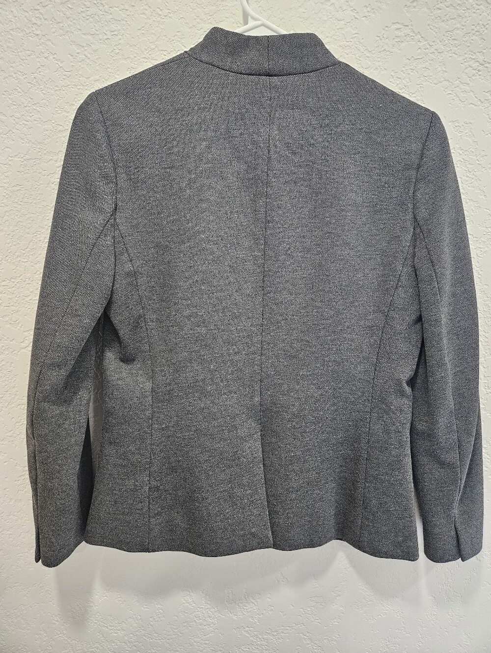 J. Crew Women's Collarless Gray Tailored Blazer - 2nd Of The 1st One Posted - Picture 11 of 12